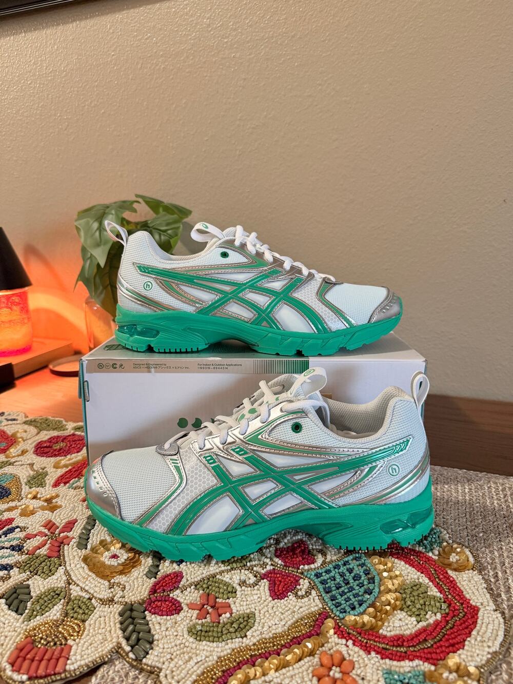 ASICS Gel-DS Trainer 14 x Hidden NY Dawn White Green NYC Kayano 1203A974 100